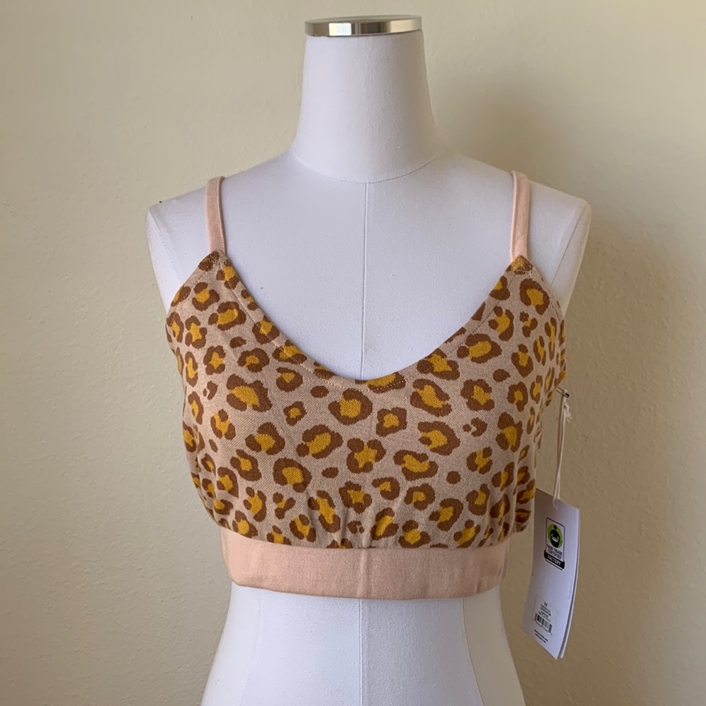 Obey Leopard Bra Tank